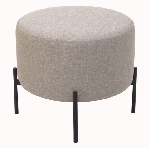 PUF LOTUS - Tecido Bege